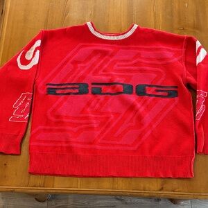 BDG Bold Red Crewneck Sweater